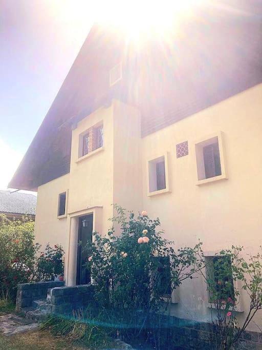 Charmant T2 Dans Chalet Familial Valdeblore Buitenkant foto